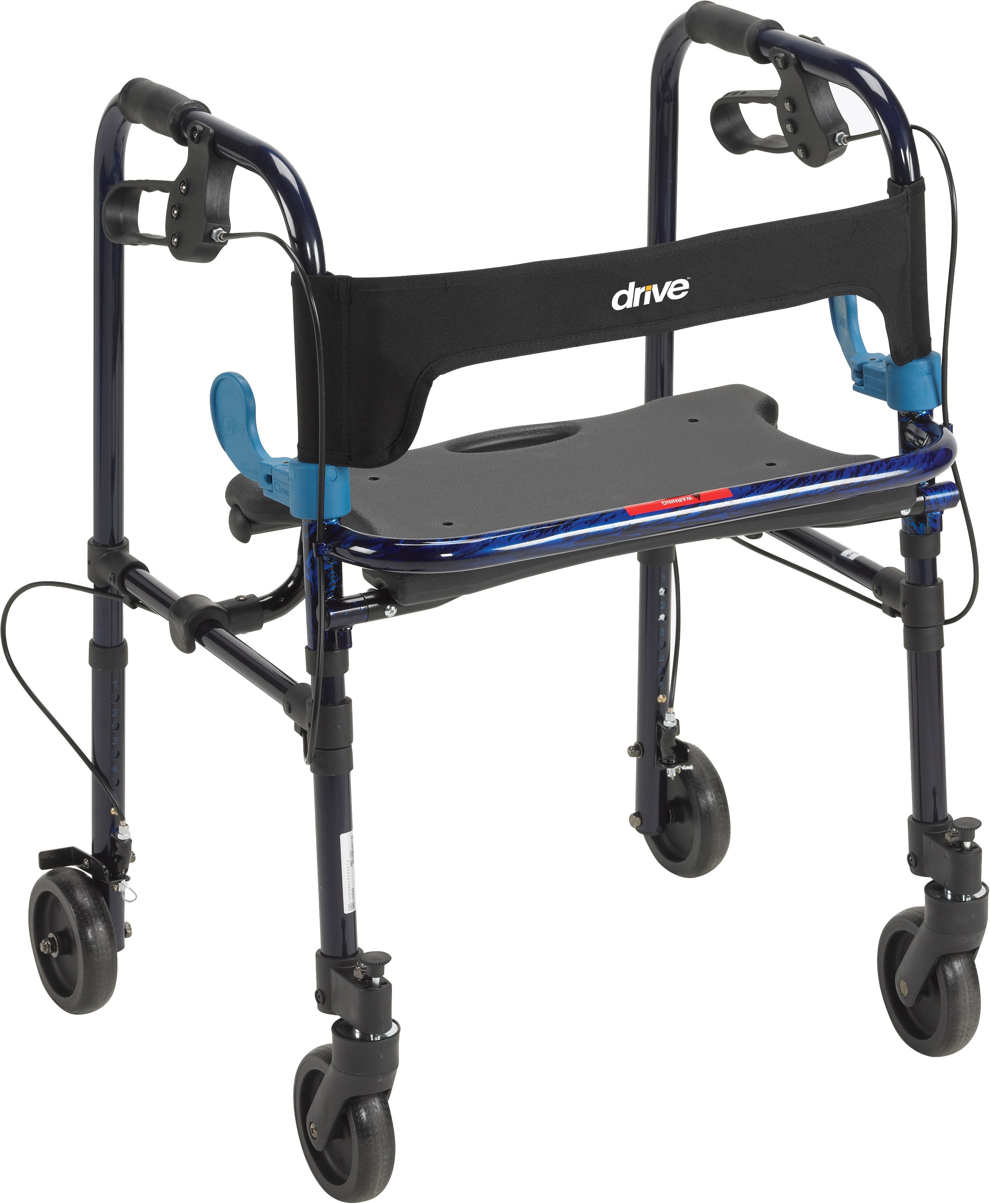Drive Medical Clever-Lite Adult Walker with 5