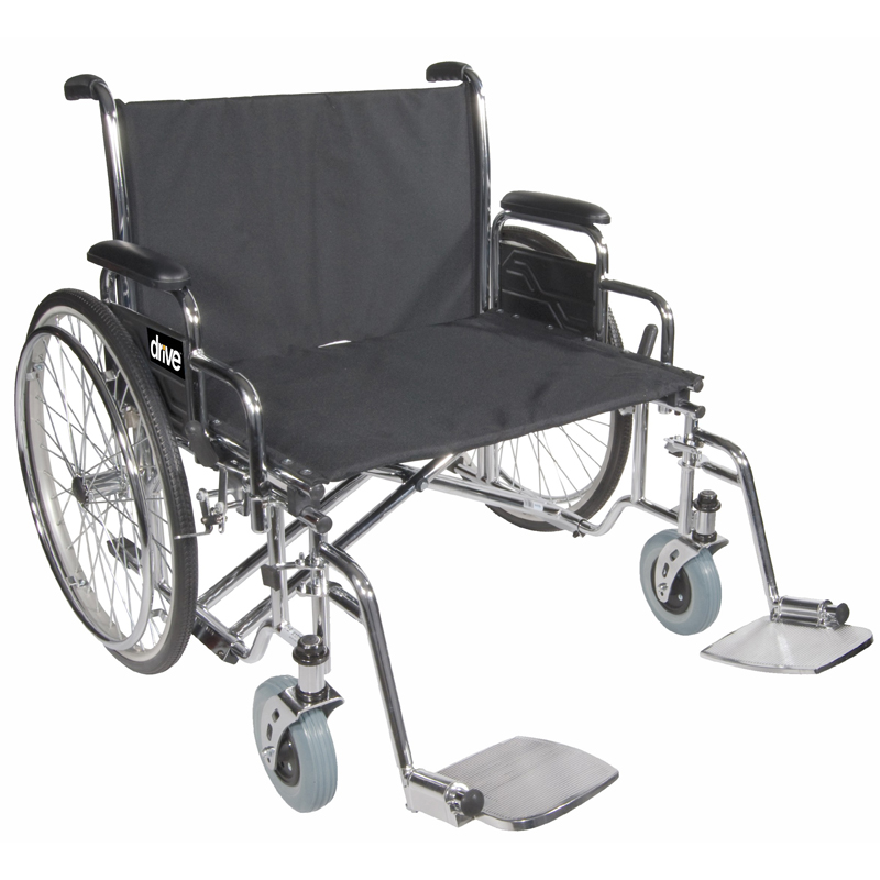 Drive Bariatric Sentra EC Heavy-Duty Extra Extra Wide Wheelchair Parts