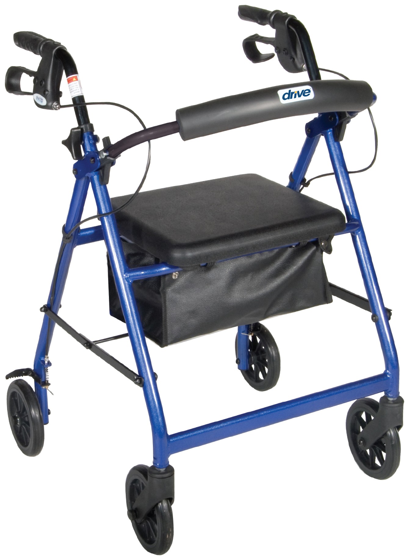 Drive Medical Aluminum Rollator with 6