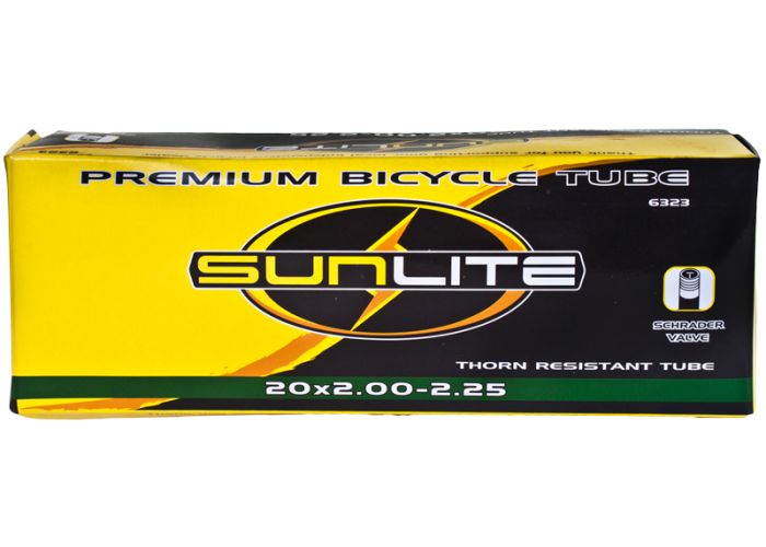 Sunlite Bicycle Thorn Resistant Inner Tube Schrader Valve 