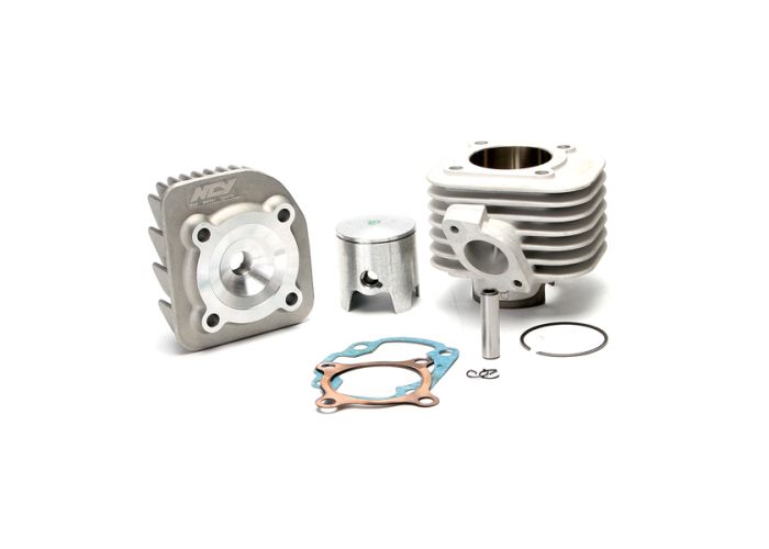 Air Cooled 70cc Cylinder Kit for 50cc 1PE40QMB Minarelli Jog Style Scooter Engines - Monster Scooter Parts