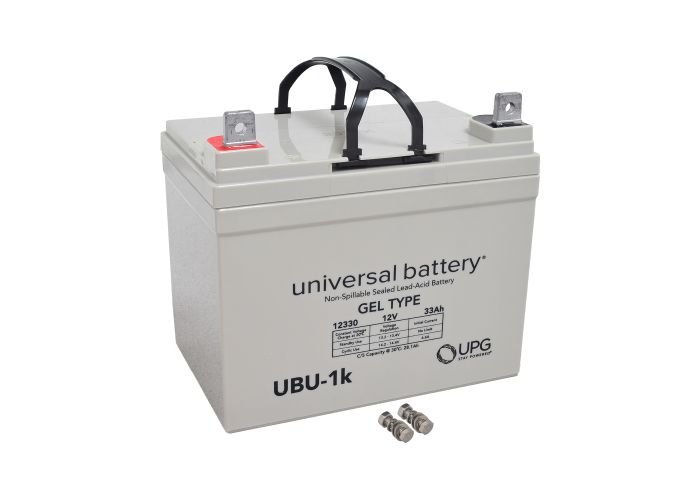 U1 (32 Ah) 12 Volt D5870 Gel Mobility Scooter and Power Chair Battery -  Monster Scooter Parts