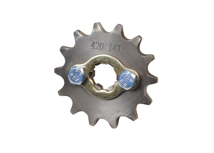 XLYZE 420 17 Tooth 17mm Front Engine Chain Sprocket Gear for ATV Chinese 50cc 70cc 90cc 110cc 125cc Pitsterpro Pit Dirt Bike
