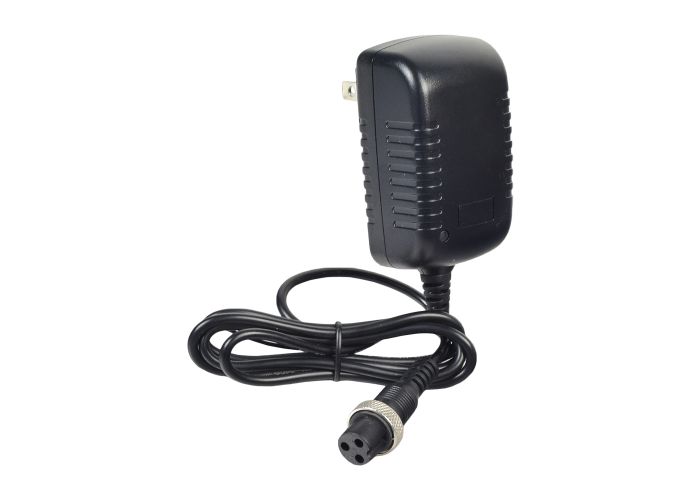 24 Volt 0.6 Amp 3-Prong Wall Style Battery Charger - Monster Scooter Parts