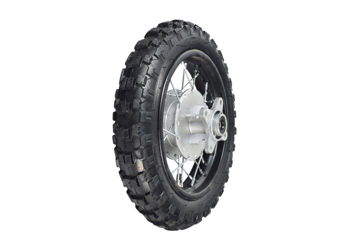 2.50-10 AlveyTech 10 Rear Rim & Tire Wheel Assembly for Dirt Bikes 