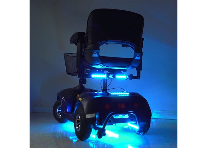 Multi-Color LED Light Kit for Pride Mobility Scooters - Monster