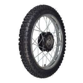 2.50-14 Inch front Disc Brake Wheel 12mm Axle Knobby Tyre Tire Dirt Bike 