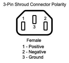 3-Pin Shroud Connector Polarity